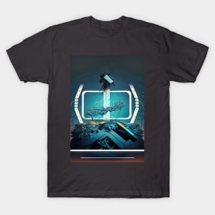 Virtuous Code Breaker - Hacker Art T-Shirt